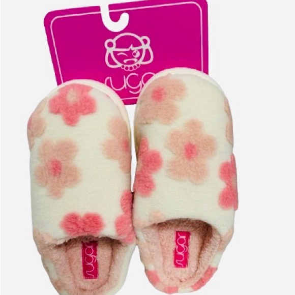 Sugar, Women's, Chills Cozy Slippers, in a White/Blush Shearling Upper Size 10M - Picture 8 of 8